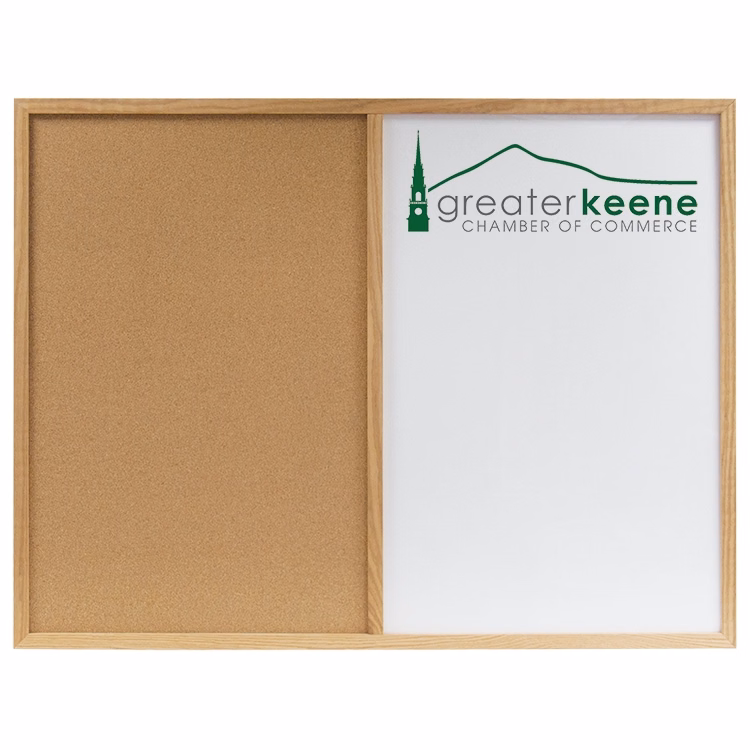 Oak Frame Combination Board - 48"x 36"