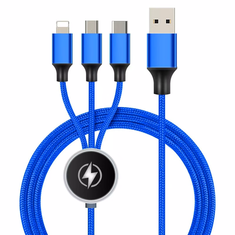 Light Up Logo 3 in 1 Cable