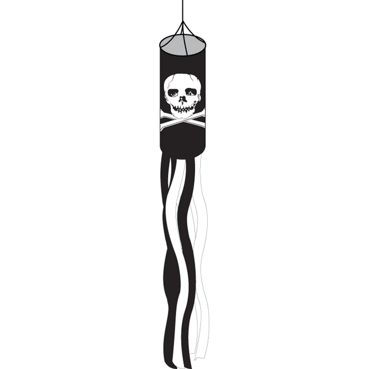 Jolly Roger Pennant Windsock 1