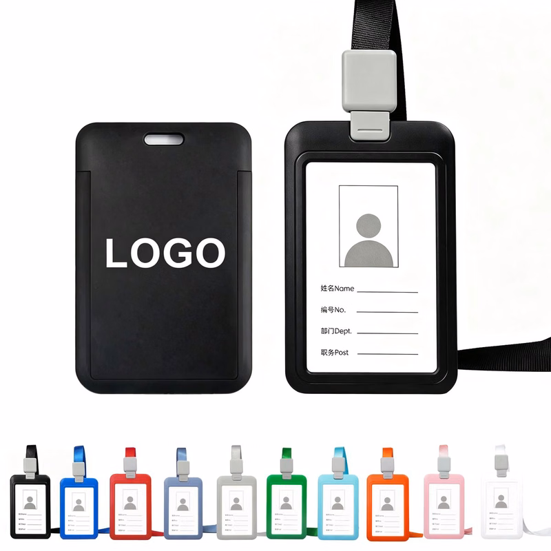 Retractable Lanyard Card Case