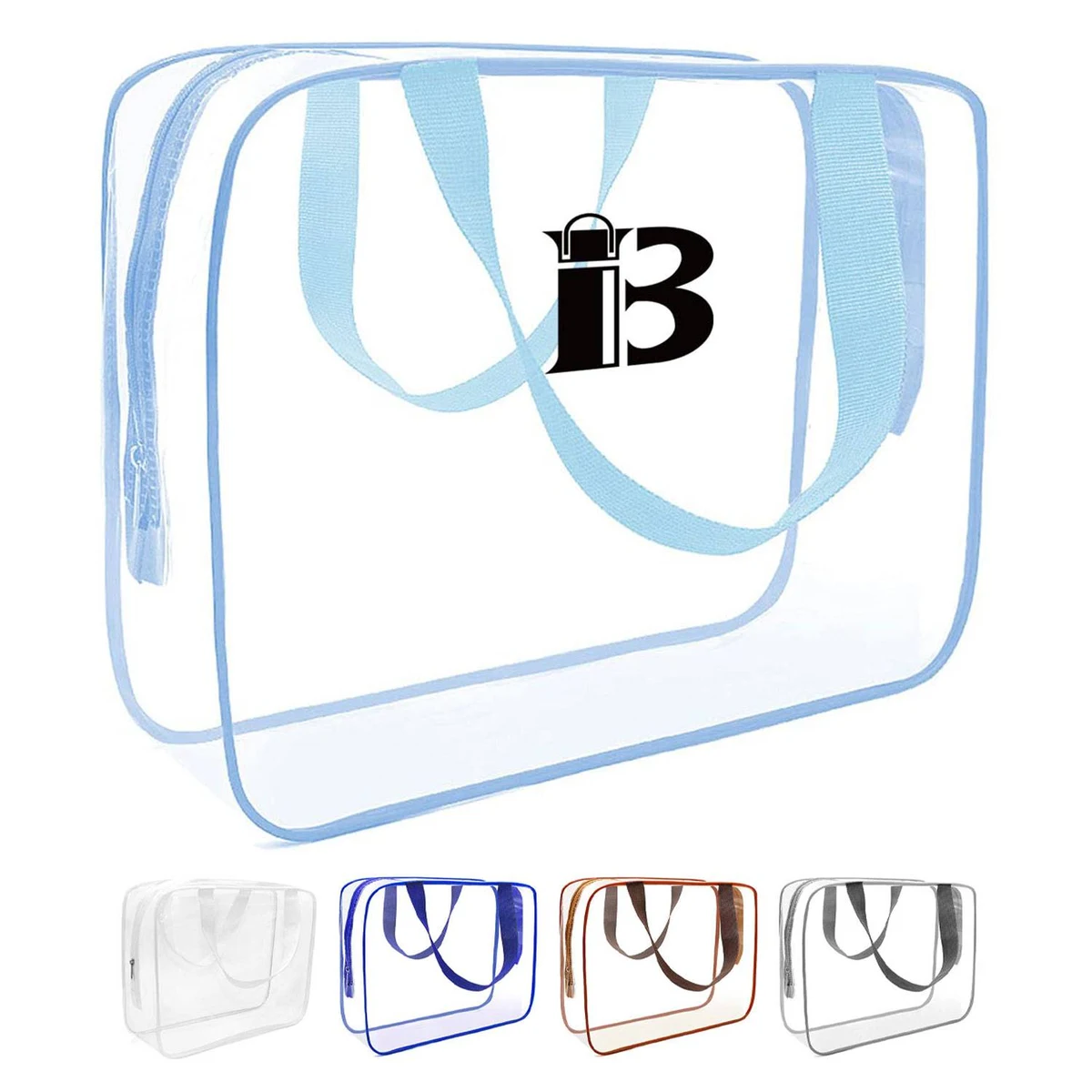 Portable Clear Waterproof Travel PVC Makeup Bag 1