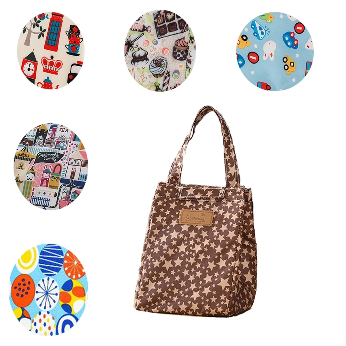 Oxford lunch tote bag 1