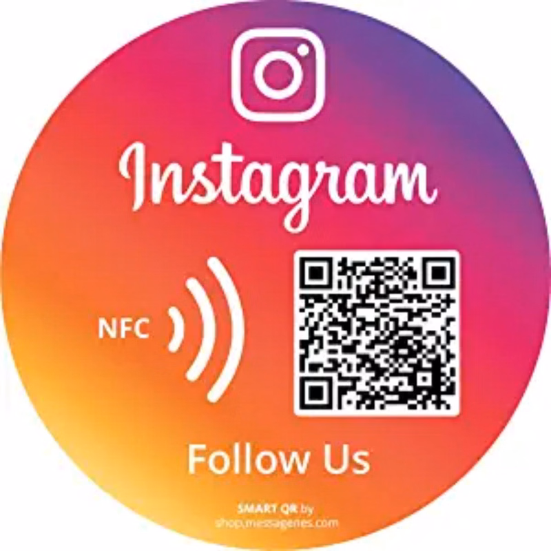 iTAGL Smart NFC Digital Business Epoxy Sticker