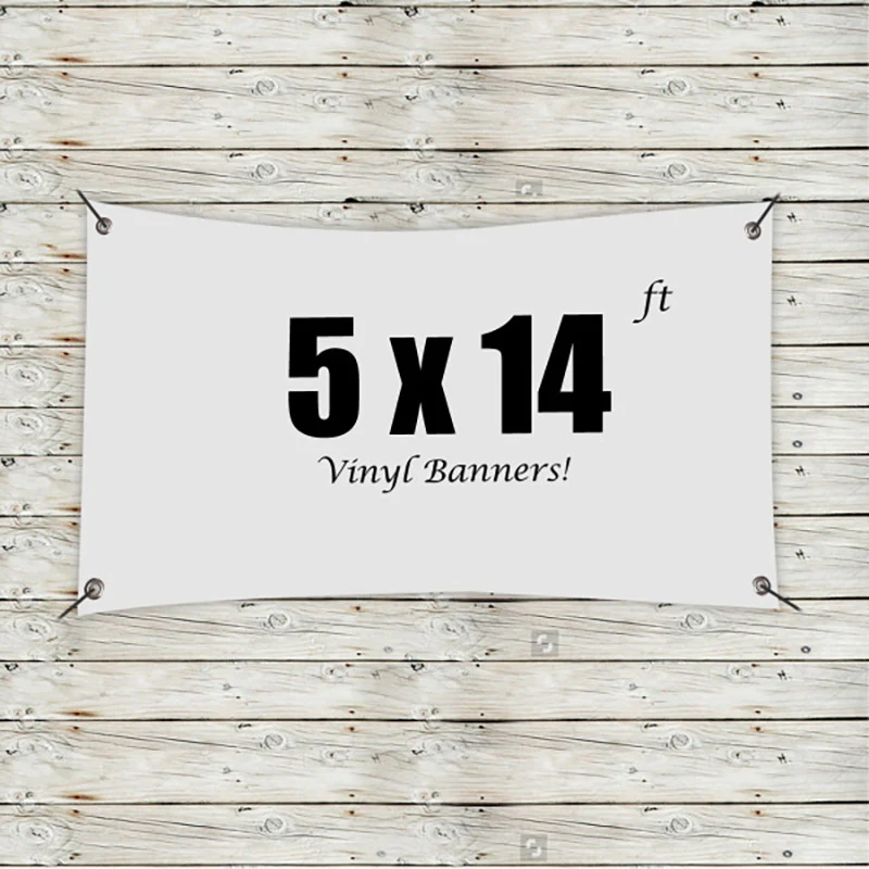 Custom 5' x 14' Vinyl Banners 1