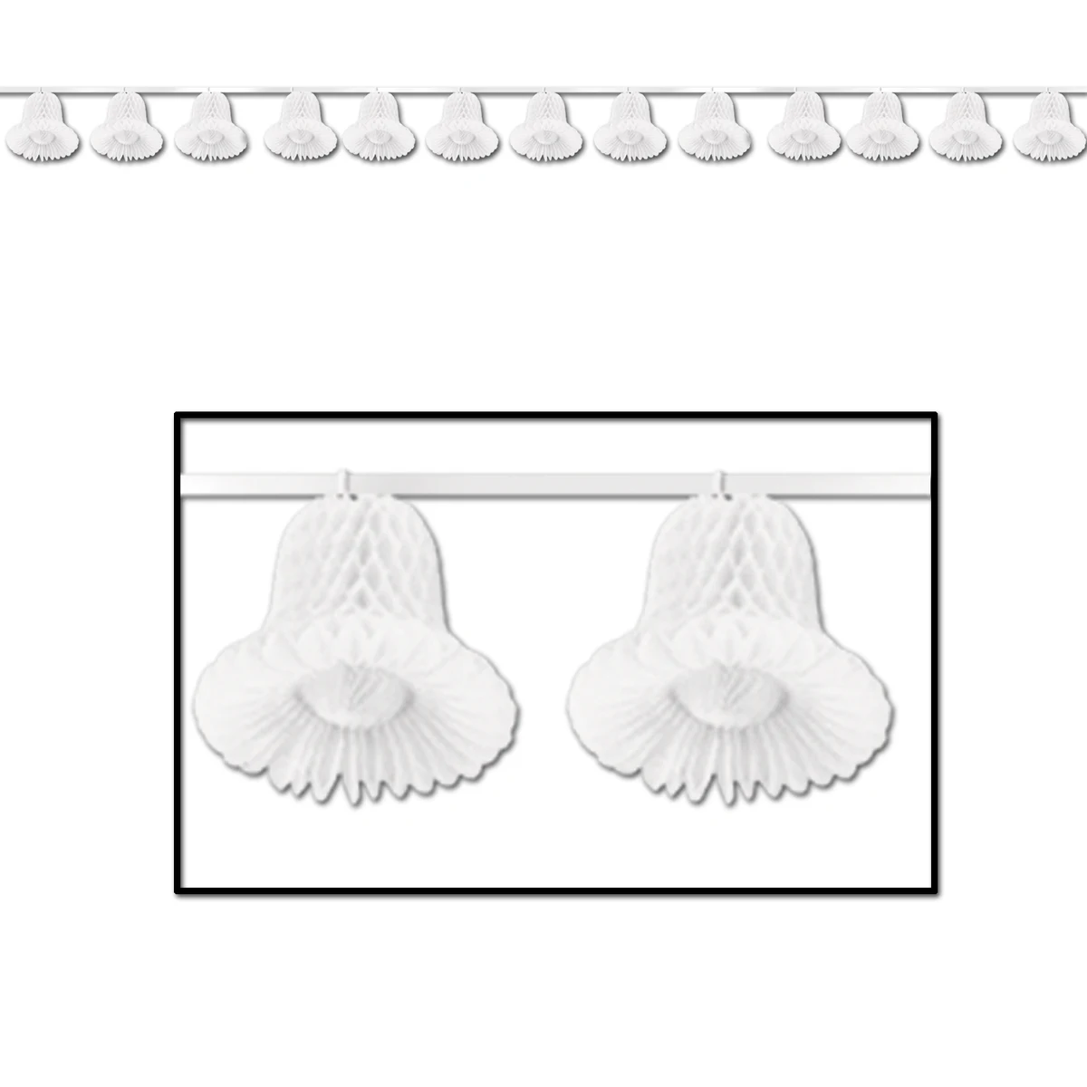 Tissue Bell Streamers 1
