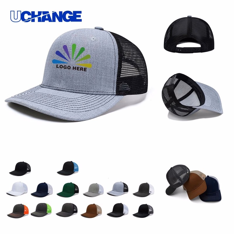 Poly Cotton Trucker Snapback Cap