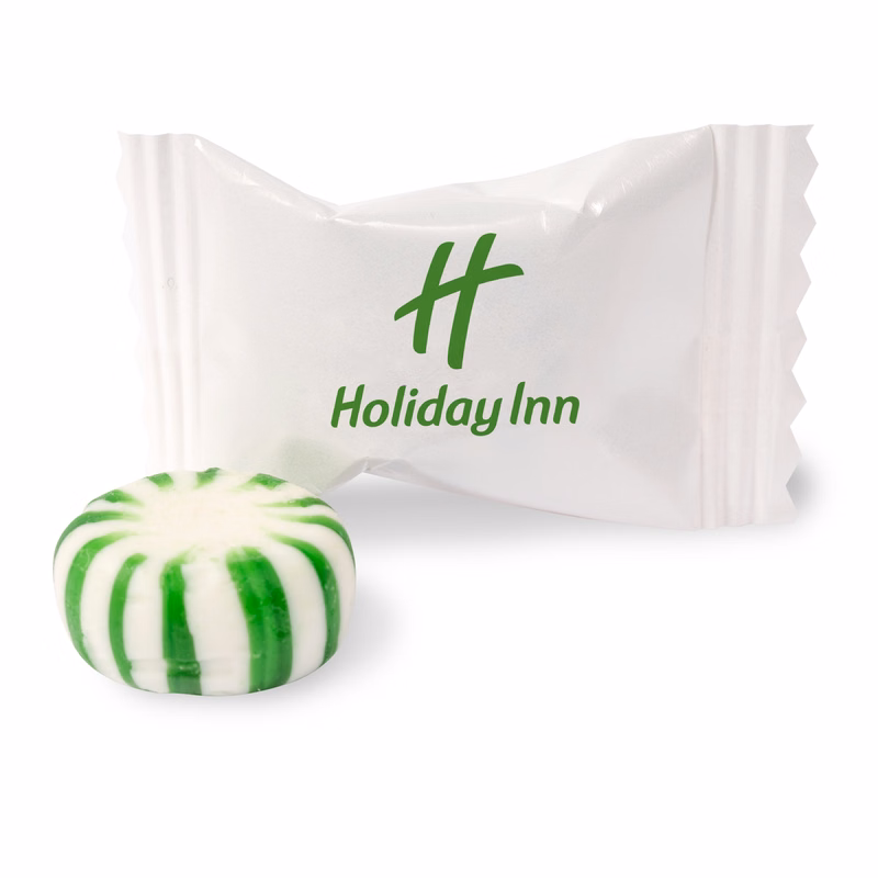 Individually Wrapped Spearmint Flavored Starlight Mints