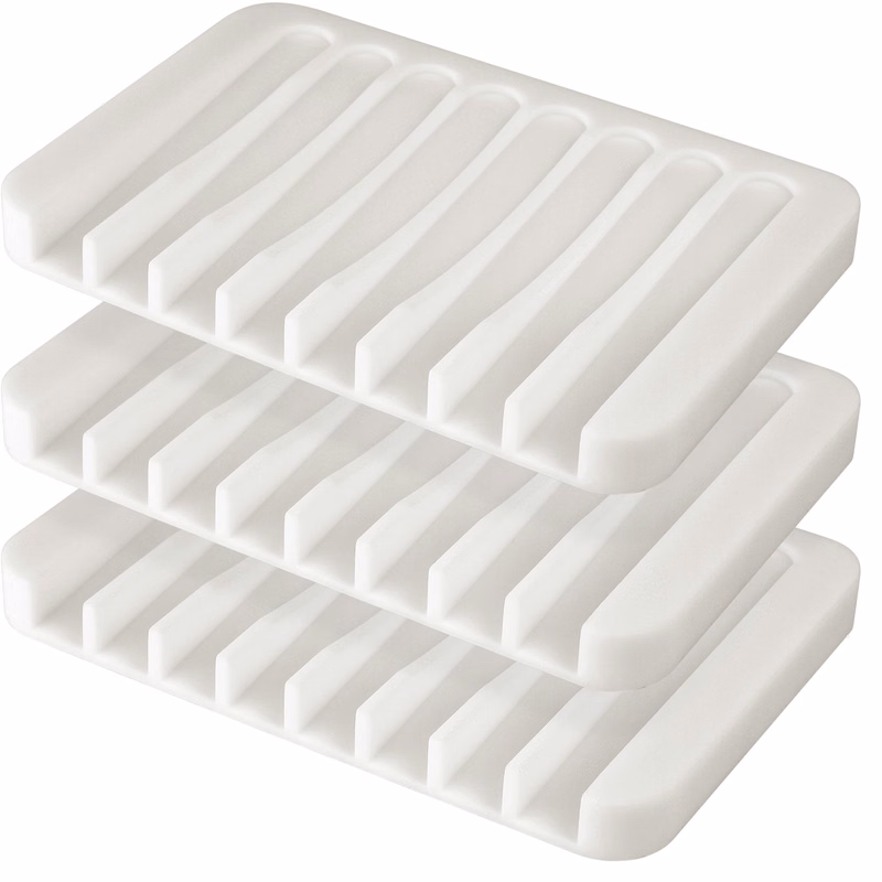 Soap Dish Soap Holder Tray Saver Drainer