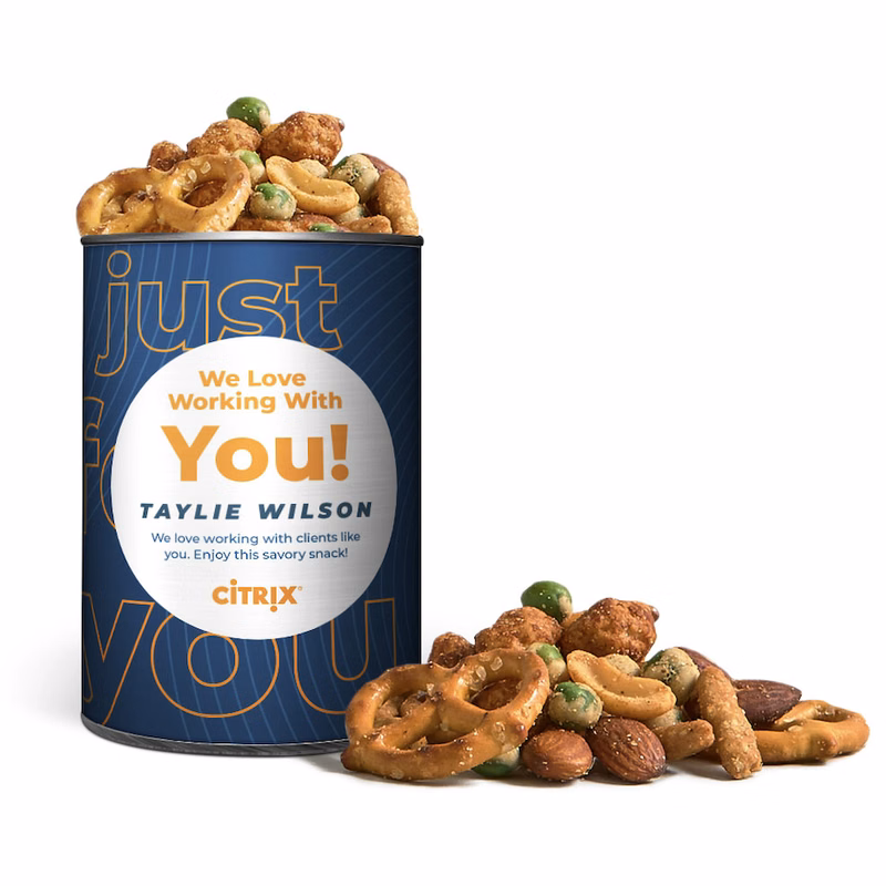 4" Custom Snack Canister