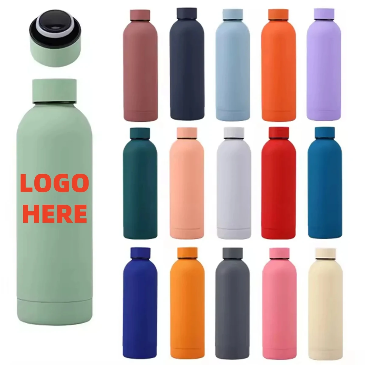 17Oz Stainless Steel Insulated Water Bottle 1