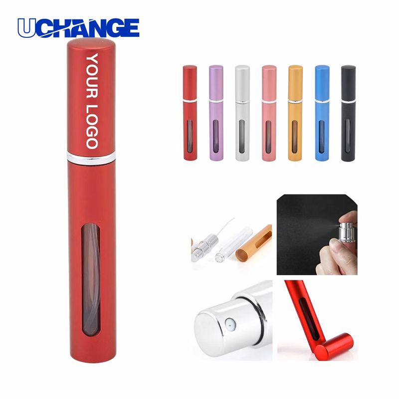 Spray Bottle Dispenser Aluminum Travel 5 ml