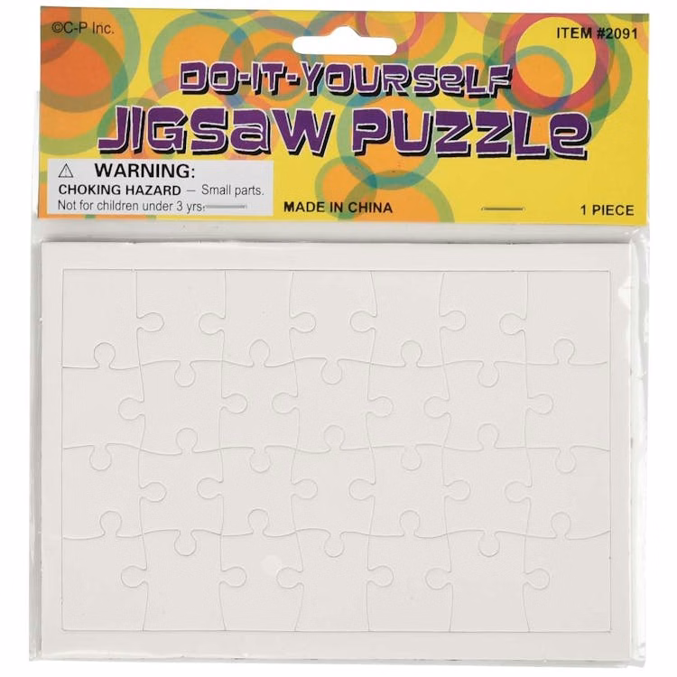 Blank Jigsaw Puzzles