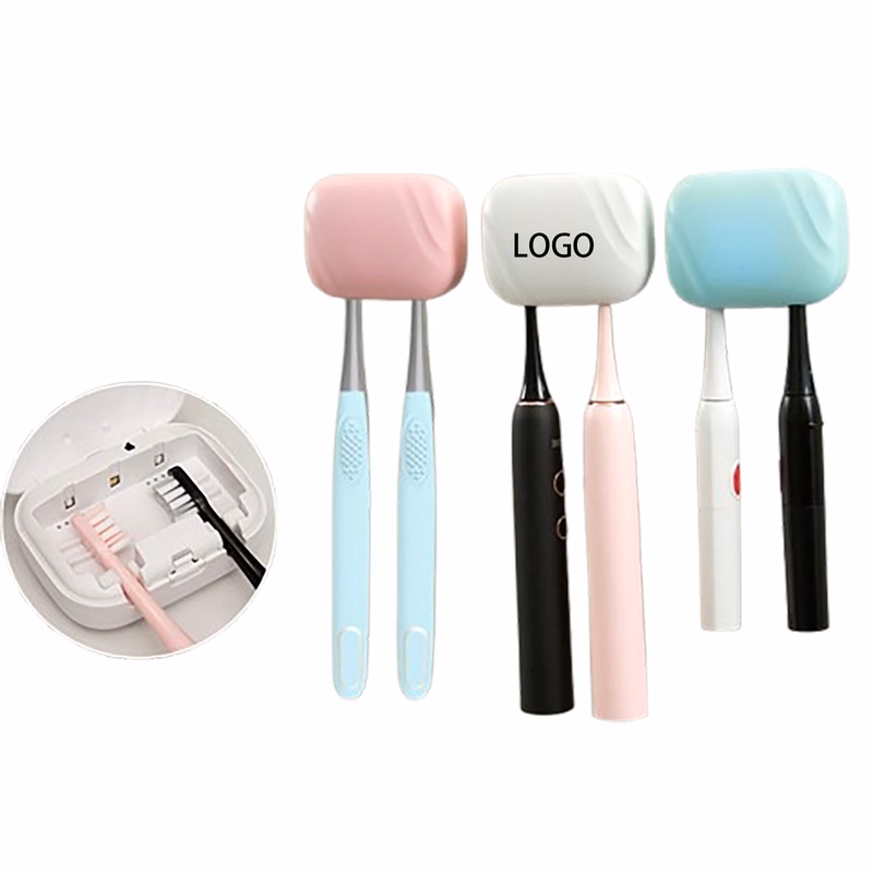 UV Toothbrush Sanitizer and Holder- 2 Toothbrush