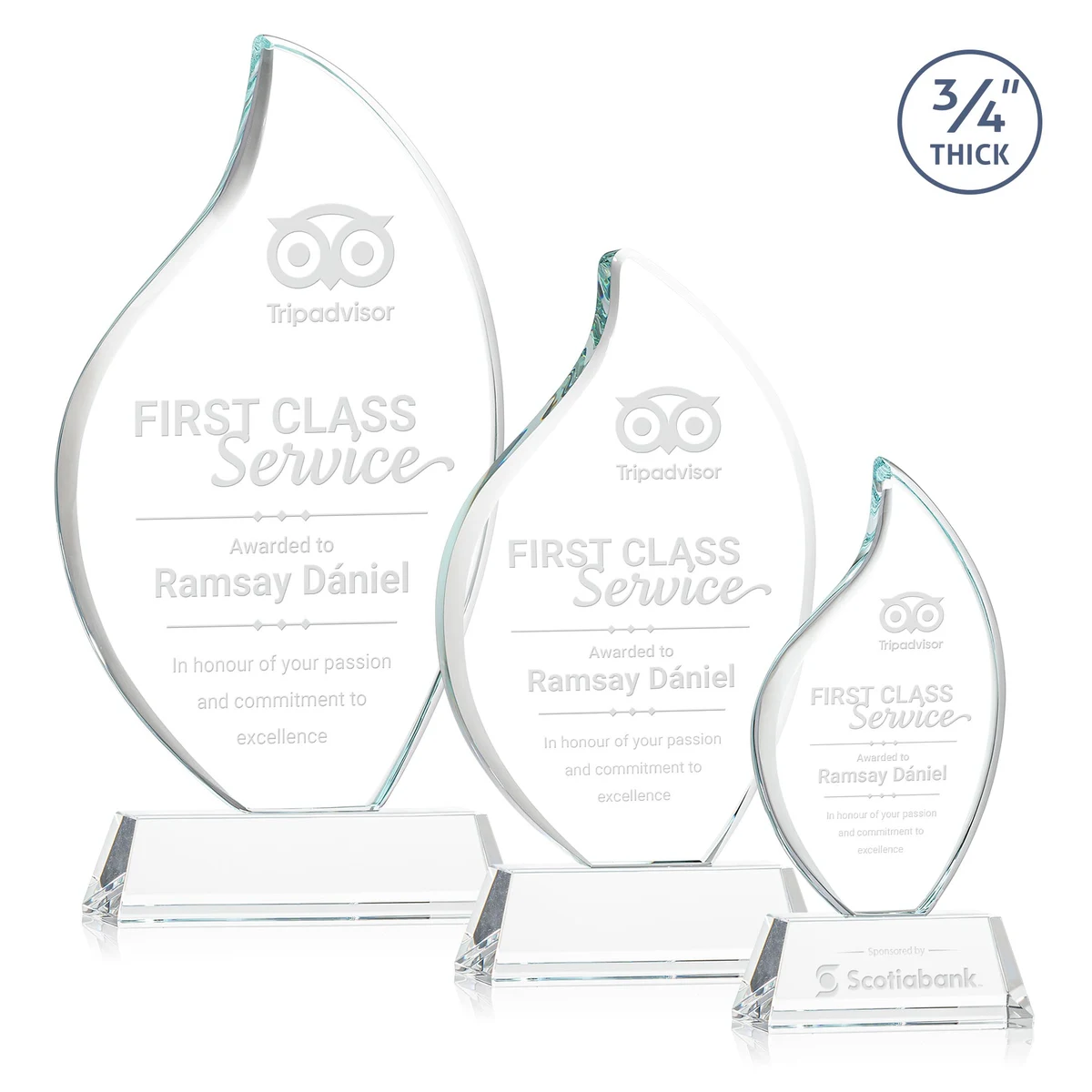 Odessy Flame Award on Newhaven - Clear 1