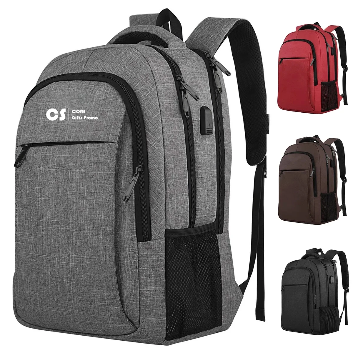 Durable Travel Laptop Backpack with USB Charging Port 1