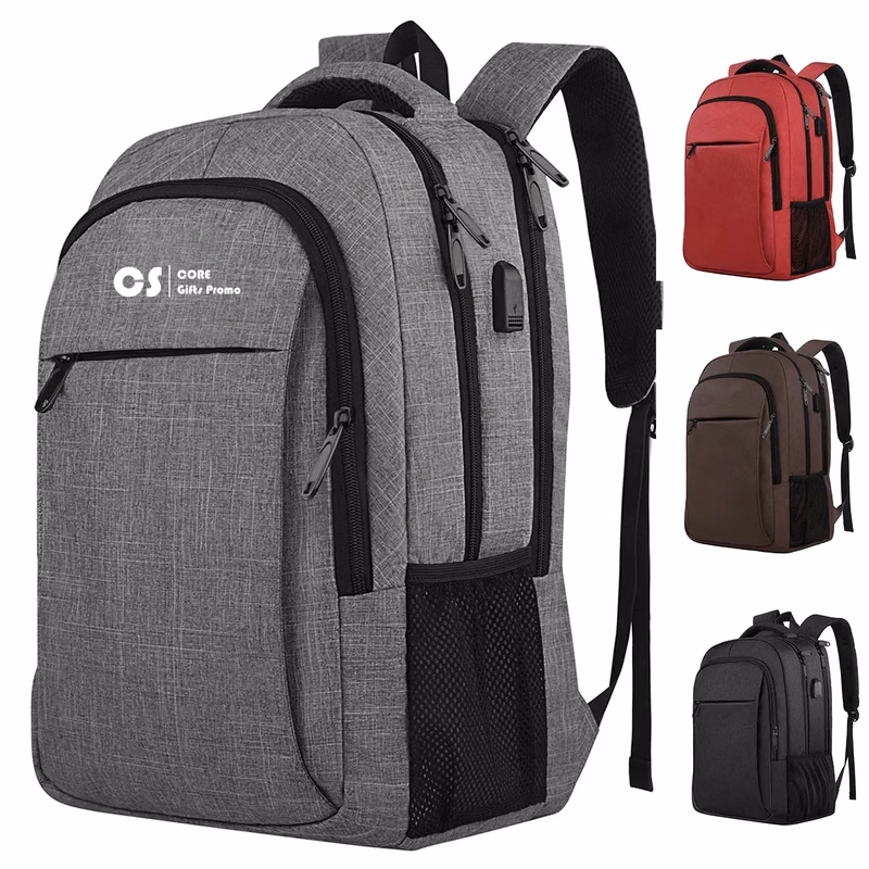 Durable Travel Laptop Backpack with USB Charging Port