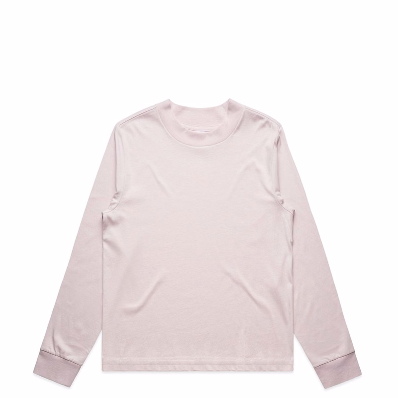 Wo's Mock L/S Tee | 4070