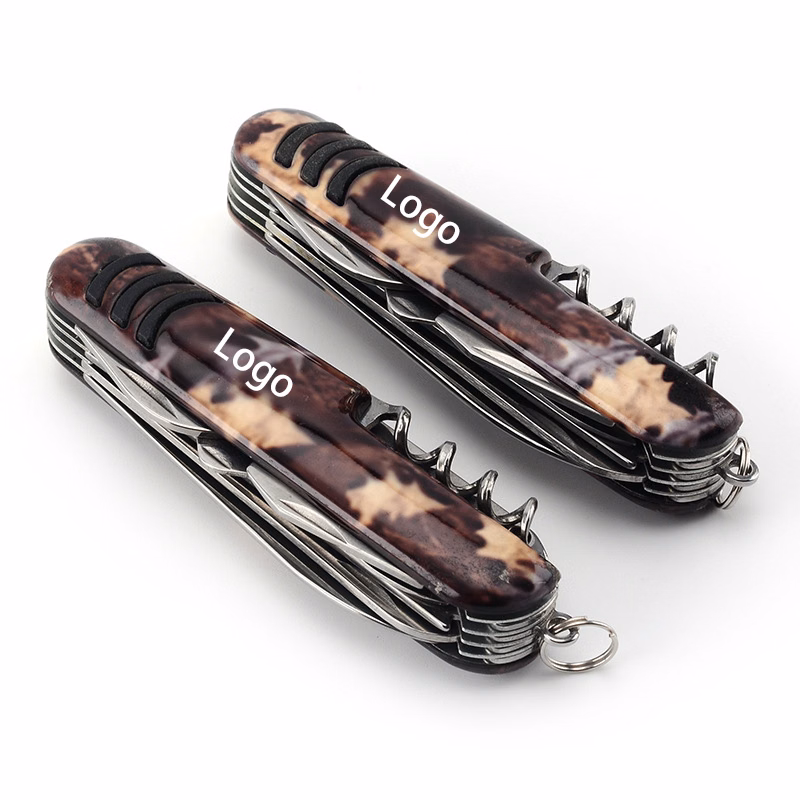 Camouflage Multi-Function Tool Pocket Knife