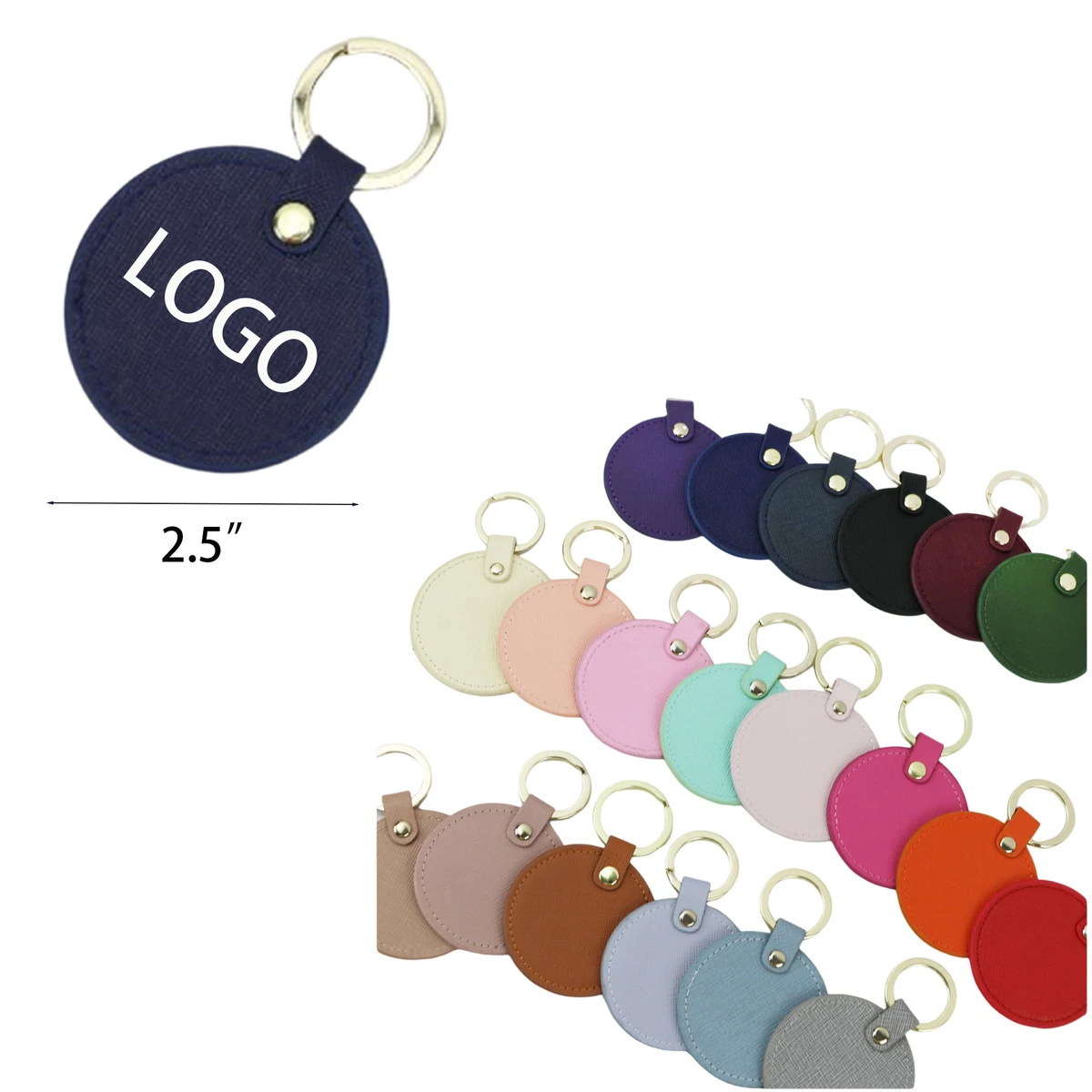 PU Leather Keyring 1