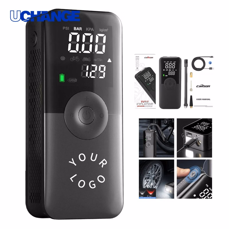 Inflator Pump Tool with LED Power Bank