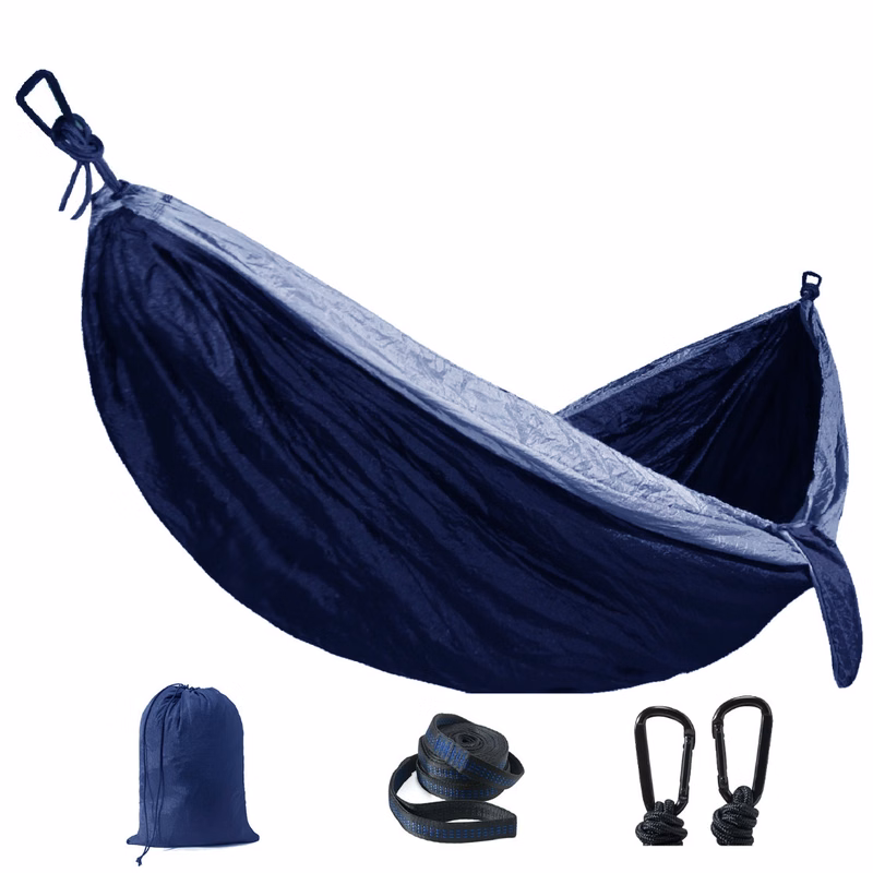 Camp Packable Nylon Hammock With Strape