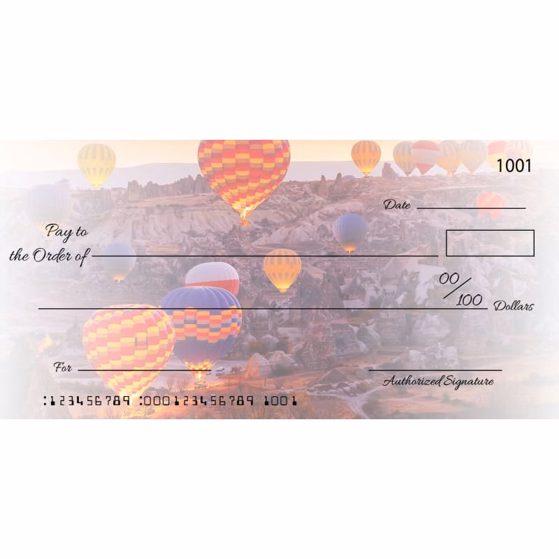 Custom Balloon Big Checks