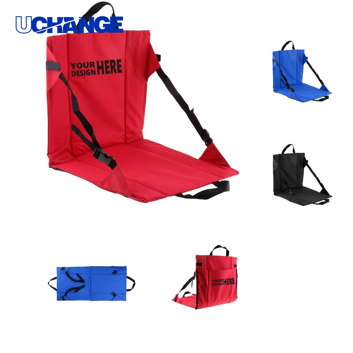 Collapsible Padded Stadium Seat Cushion 1