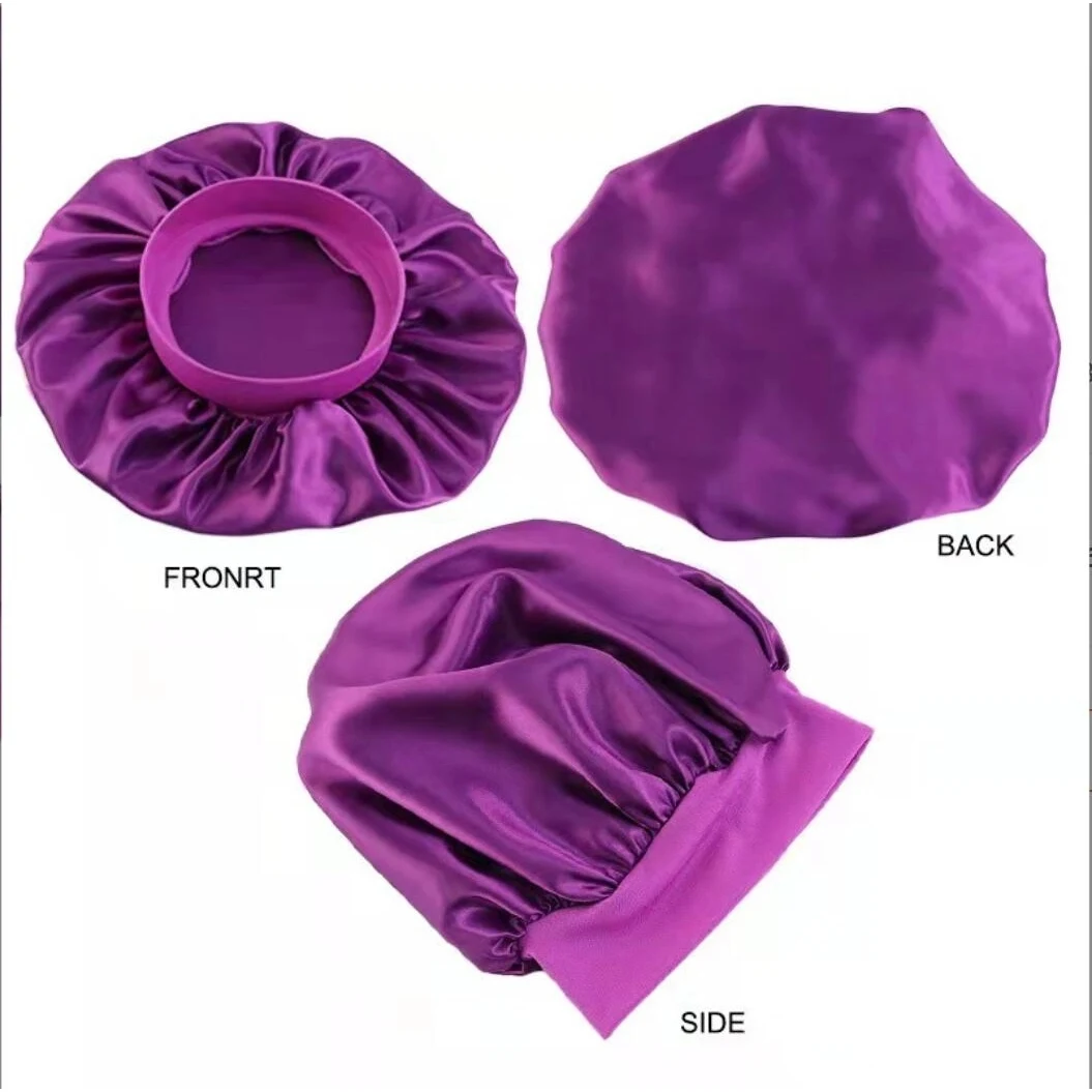 Satin Silky Bonnet Sleep Cap 1