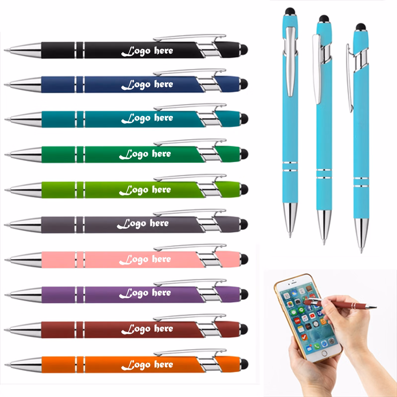 2 in 1 Stylus and Ballpoint Pen for Tablets and Phones