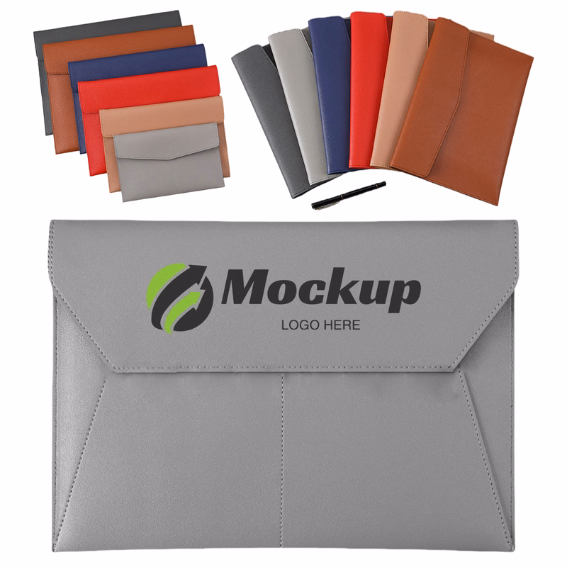 PU Leather Envelope File Folder