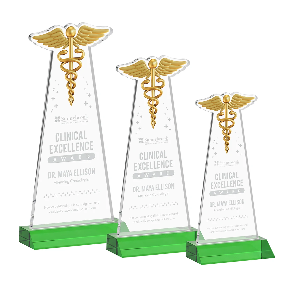 Caduceus Award - Green 1