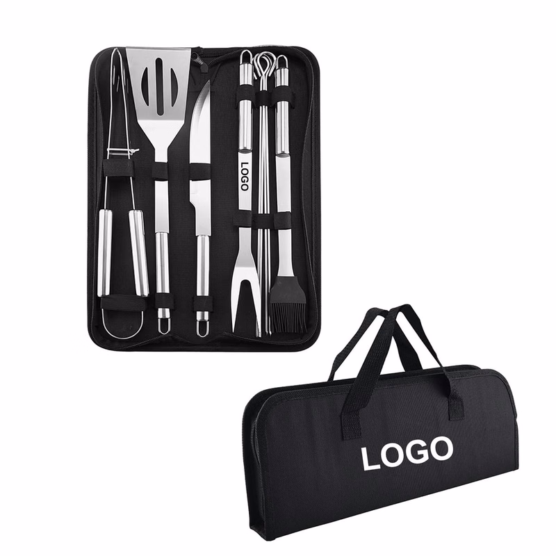 Custom Bbq Grill Accessories Tool Set - 9 Pack