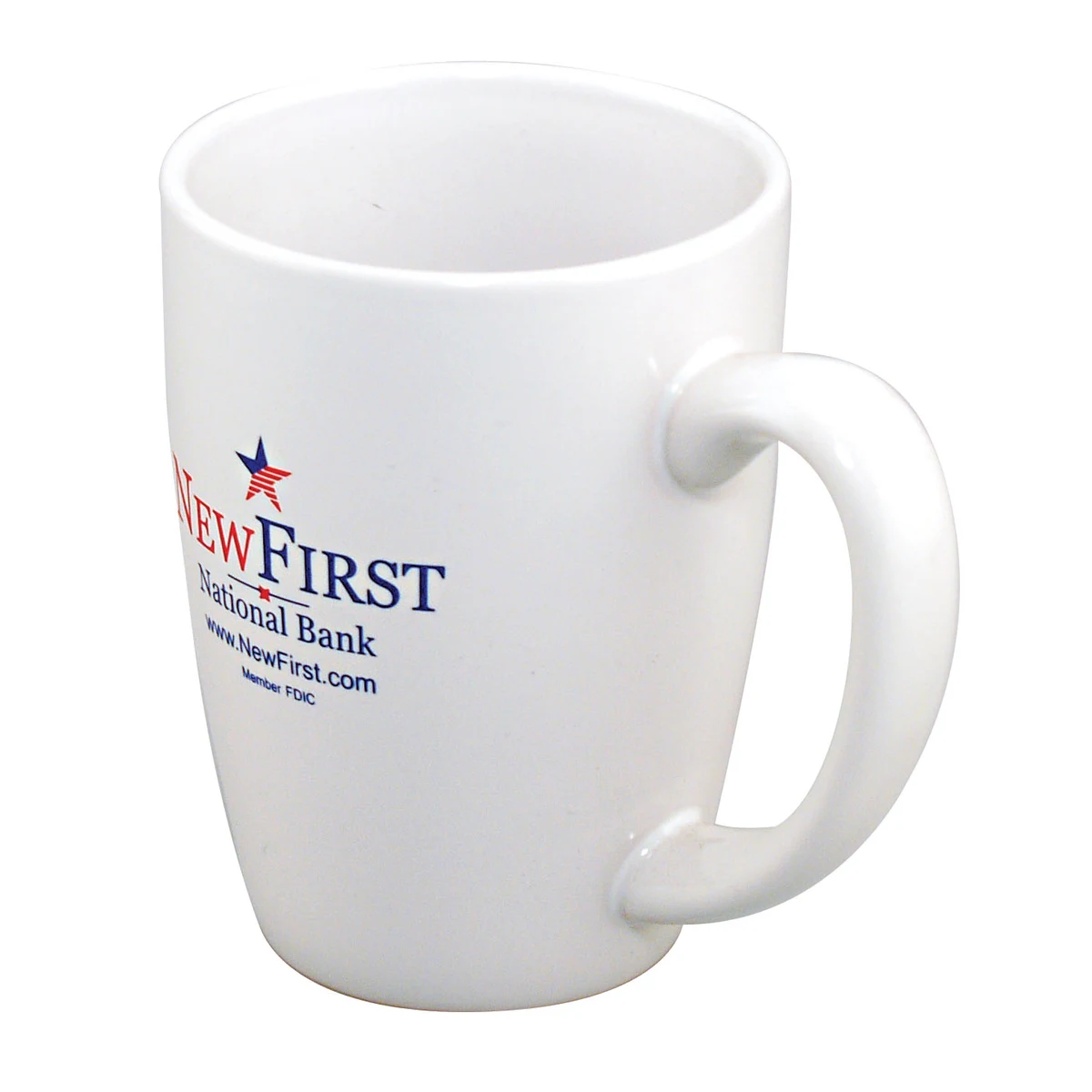 14 Oz. Challenger Grande Ceramic Mug - White 1