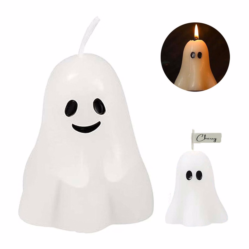 Cute Ghost soy wax Candle