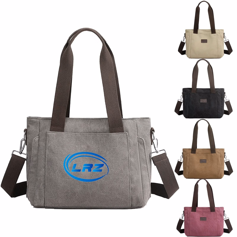 Women canvas cross-body bag Ladies Satchel for Daily Use