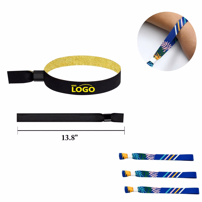 MOQ100 Event Wristbands Music Festival ID Bands