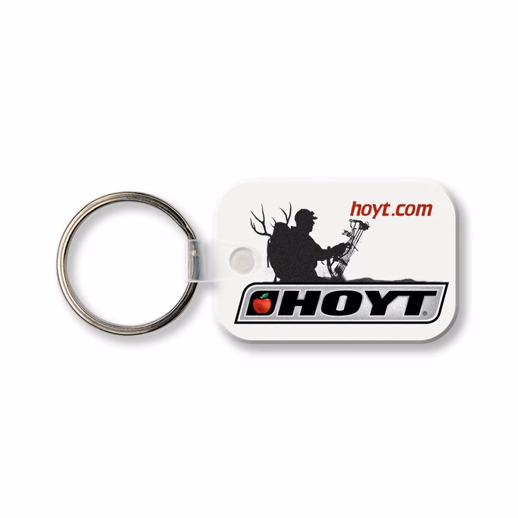 Small Rectangle w/Rounded Corners Key Tag - Full Color