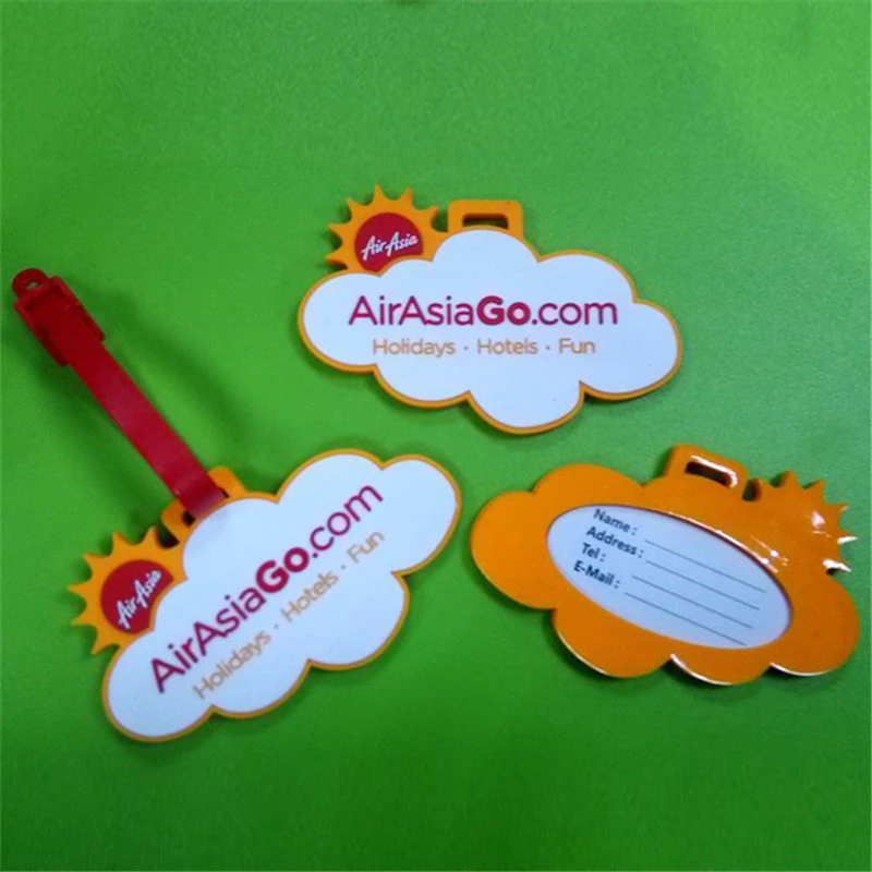 Soft PVC Luggage Tags 1