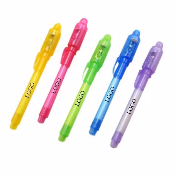 Custom Invisible Ink Pens with UV Reveal Light — Interactive Team Building Activity