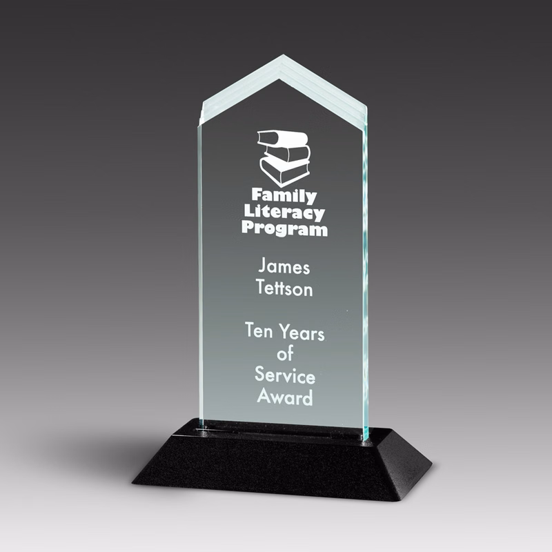 Pop Frosted Arrow Pop-In Award (4 7/8"x6")