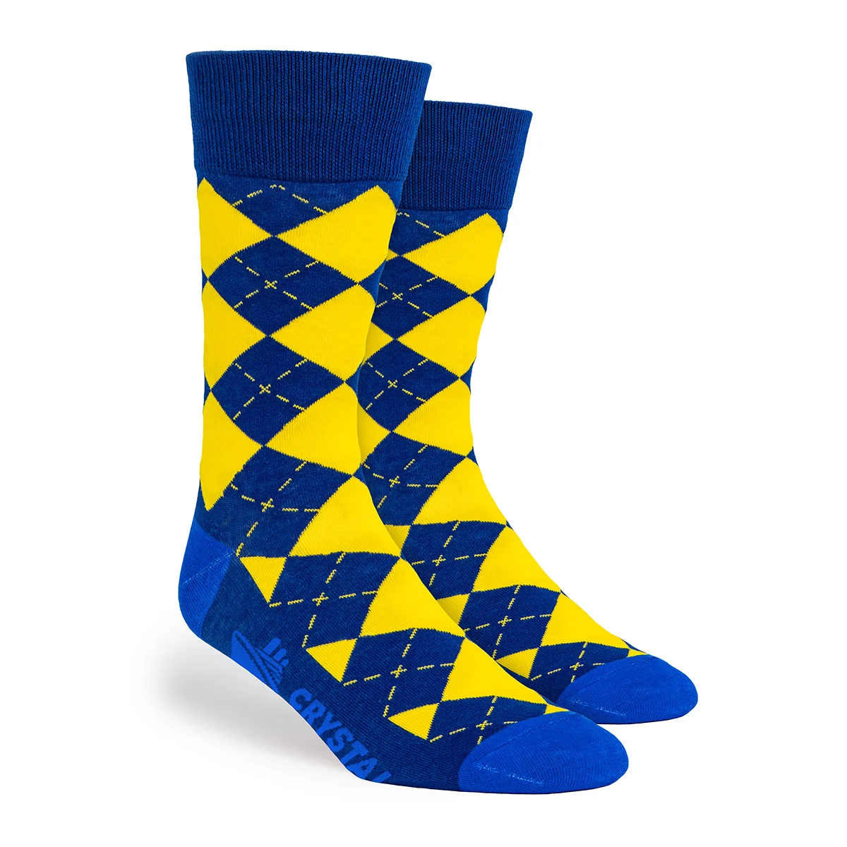 Logo Argyle Simpler Socks 1
