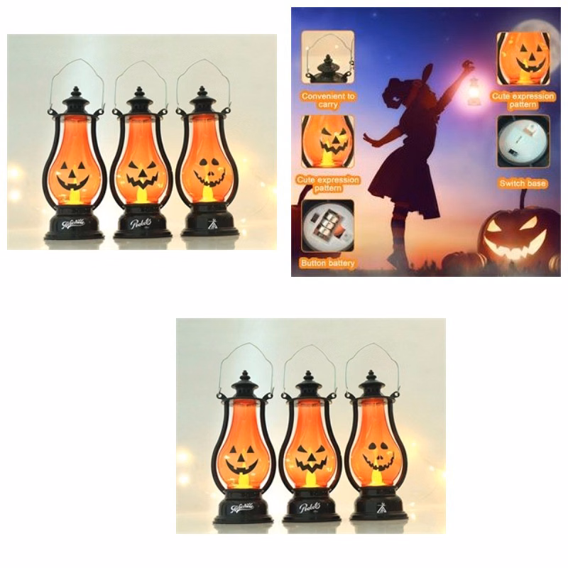 Halloween Pumpkin Candle Lantern