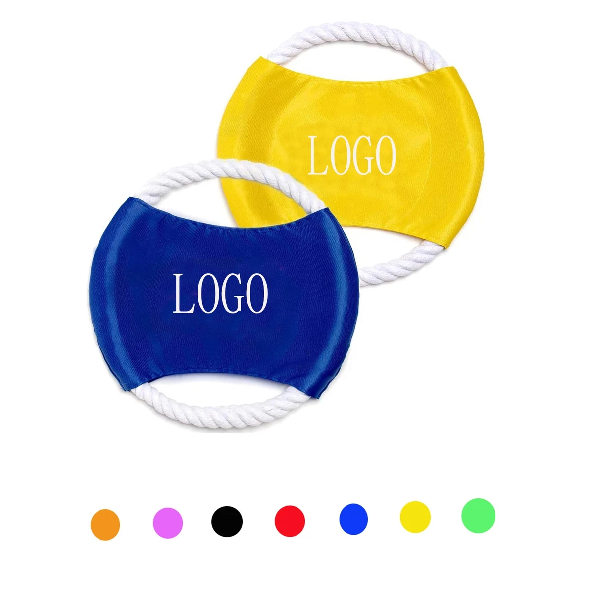Dog Rope Toy Pet Flying Disc MOQ 100PCS 1
