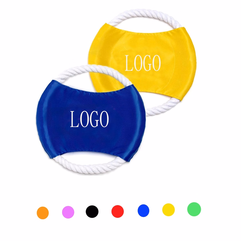 Dog Rope Toy Pet Flying Disc MOQ 100PCS