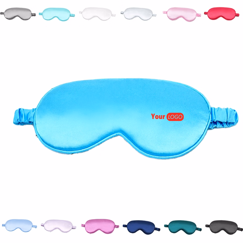 Contoured Sleep Mask with Simulation Silk