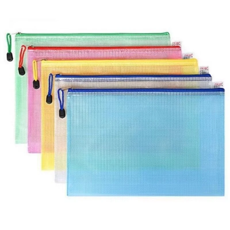 PVC Zipper Files Pocket 1