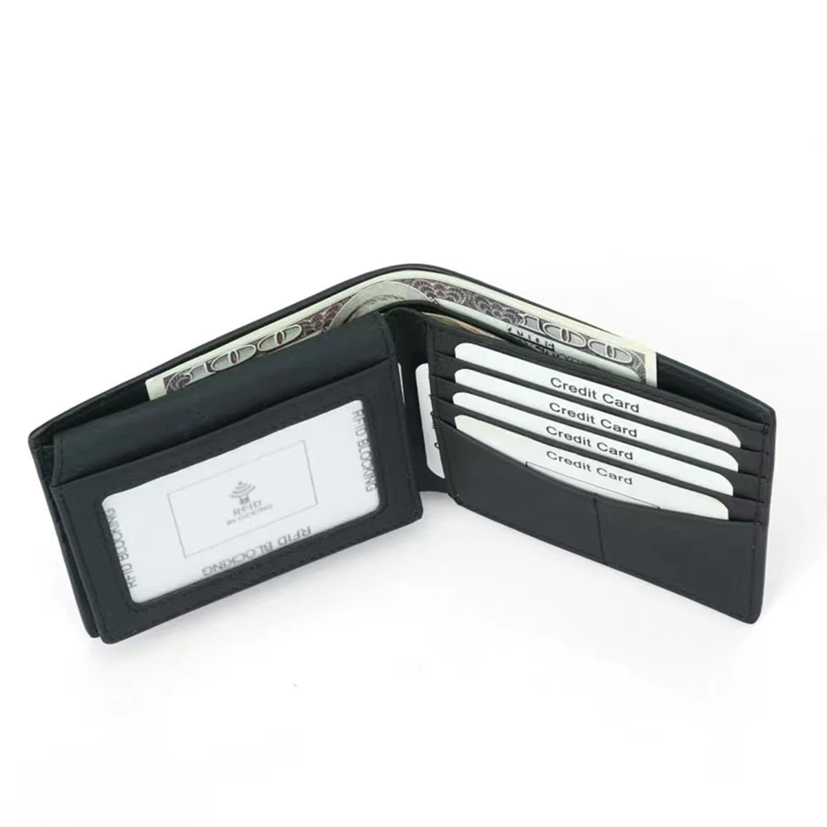 ID Holder Leather Wallet 1