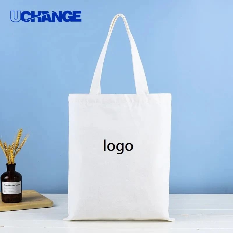 Full Color Printed Canvas Bag 13.39" x 15.75" for Events, custom tote bag with logo imprint 1