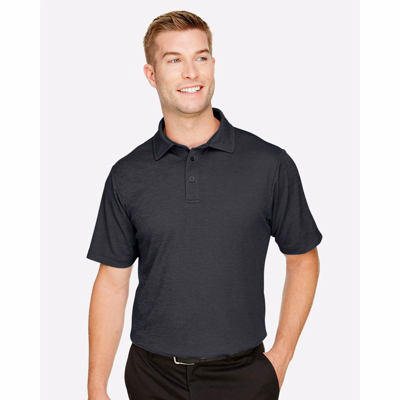 Men's CrownLux Performance® Address Mélange Polo - DG22