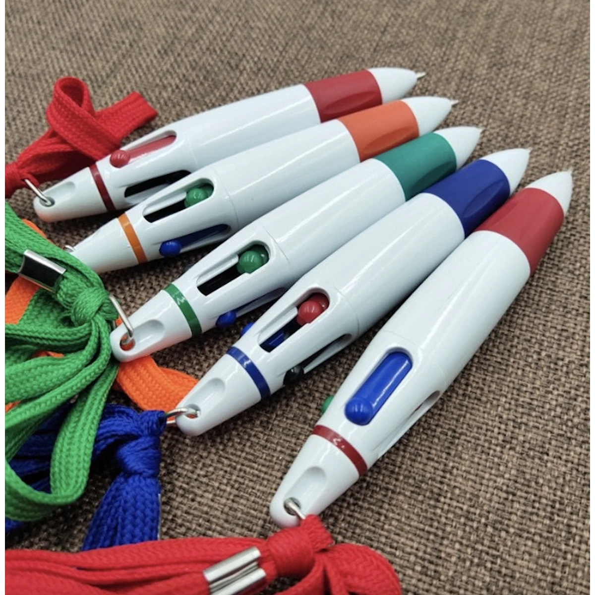 4-Color Pen with a Lanyard 1